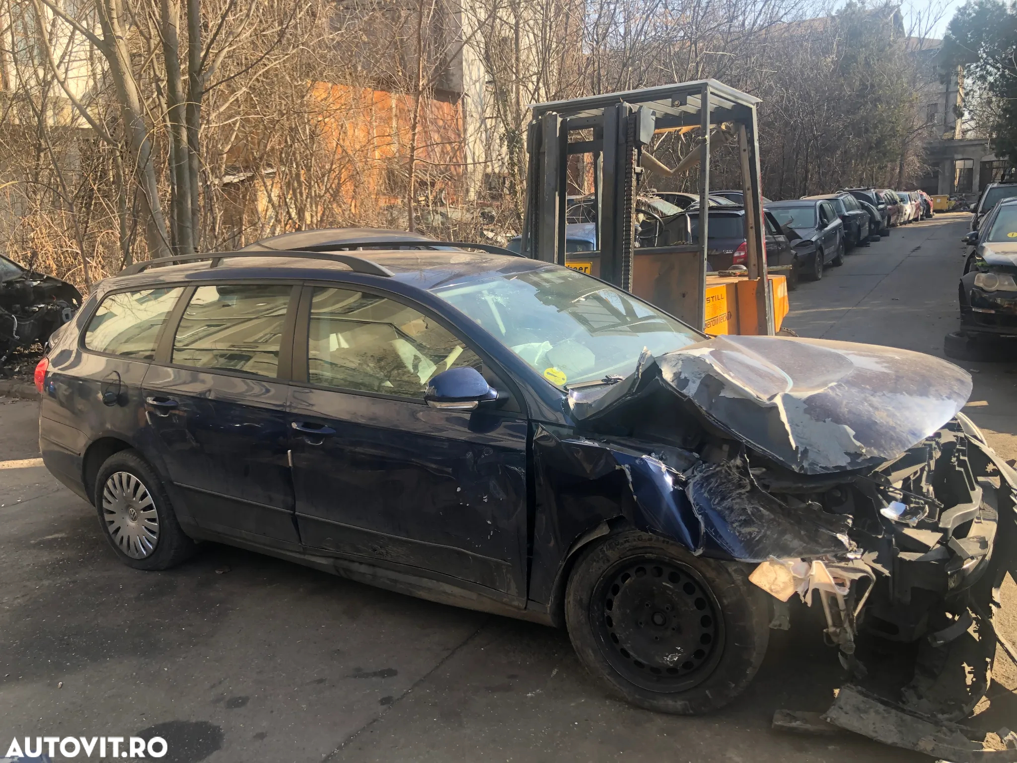 Dezmembrez VW Volkswagen Passat B6 break albastru BMA - 5