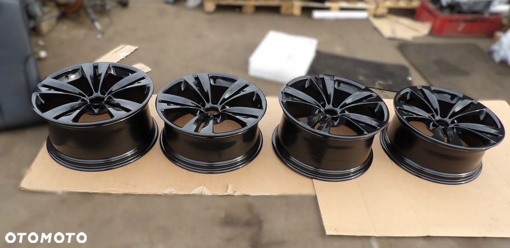 BMW - F01,F02,F04,F07 - FELGI ALUMINIOWE - ODRESTAUROWANE - 2 SZEROKOŚCI - 8,5Jx20EH2  IS25 - 10Jx20EH2  IS41 - IDEALNE - KOMPLET - 6788705  6788706 - 1