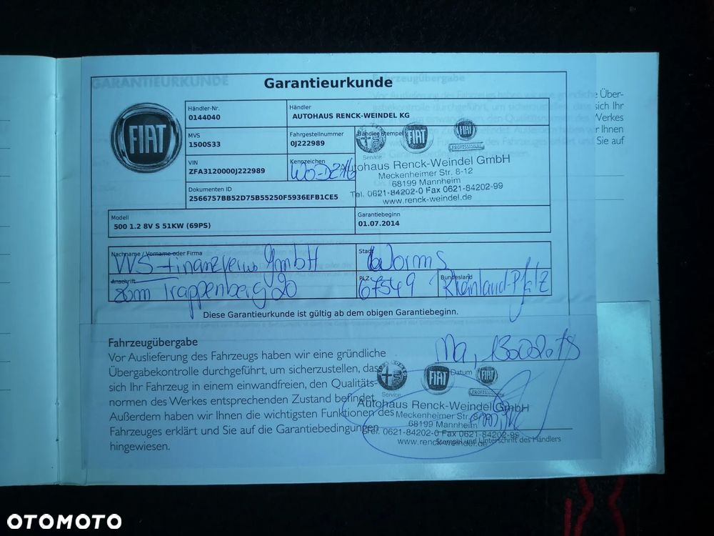 Fiat 500 1.2 8V Lounge - 12