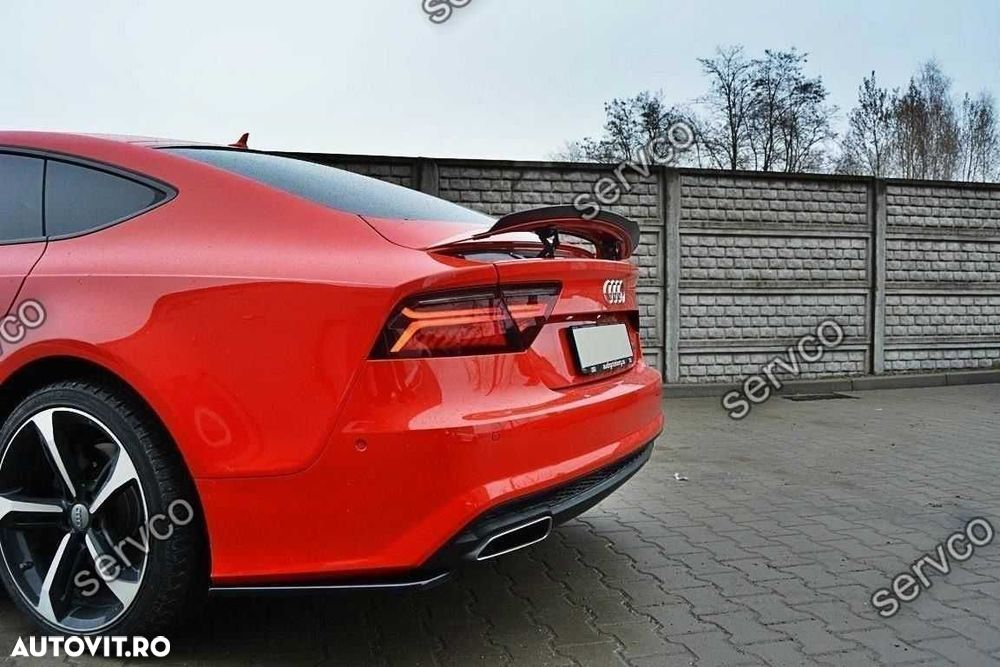 Prelungire bara spate Audi A7 4G8 S-Line Facelift 2014-2017 v2 - 2