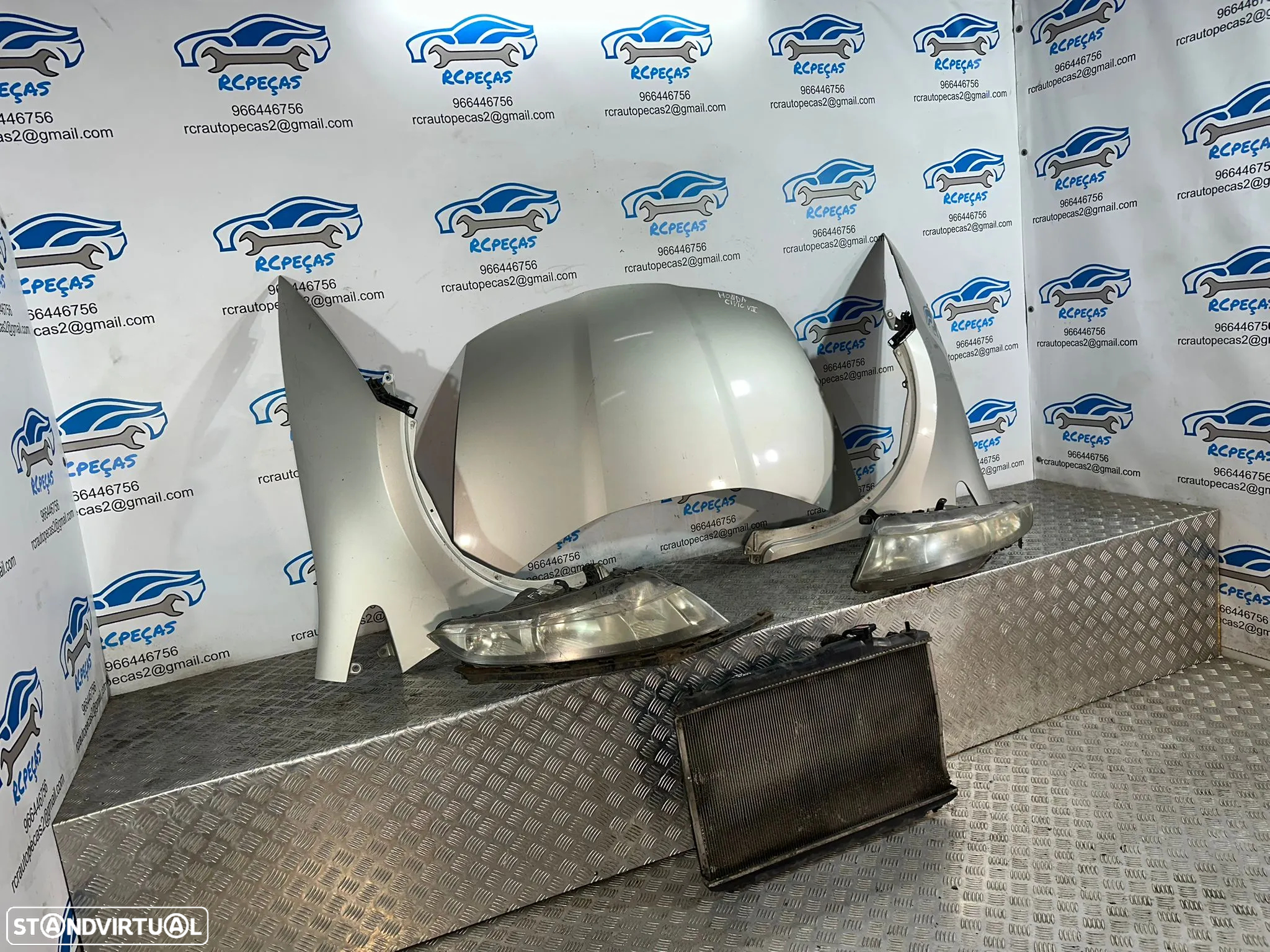 .Frente Completa Honda Civic 8 VIII MK8 FN1 FN2 FN3 FN4 FK1 FK2 FK3 2006-2011 - 6