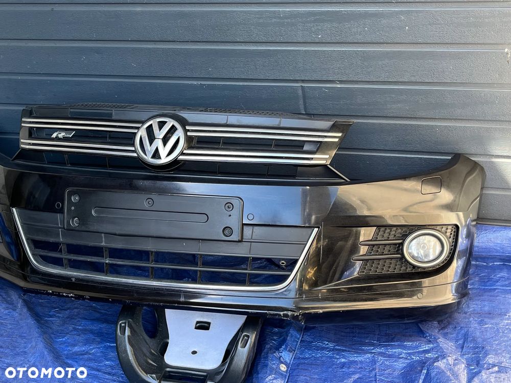 ZDERZAK PRZÓD VW TIGUAN 5N0 LIFT R-LINE 6 PDC LC9X - 5