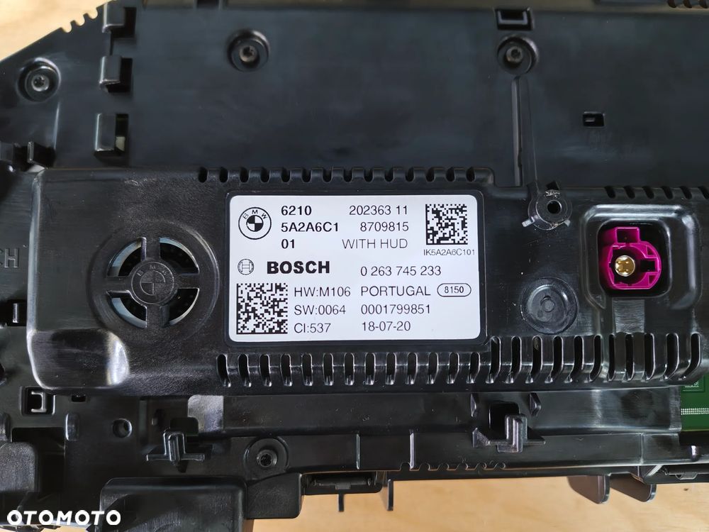 BMW X5 G05 3.0 diesel Virtual Cocpit licznik zegar 5A2A6C1 europa - 3