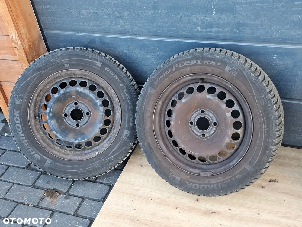 KOŁA FELGI STALOWE OPONY ZIMOWE MICHELIN 185/65 R15 5x110 ET39 OPEL ASTRA G H MERIVA A CORSA C D - 3
