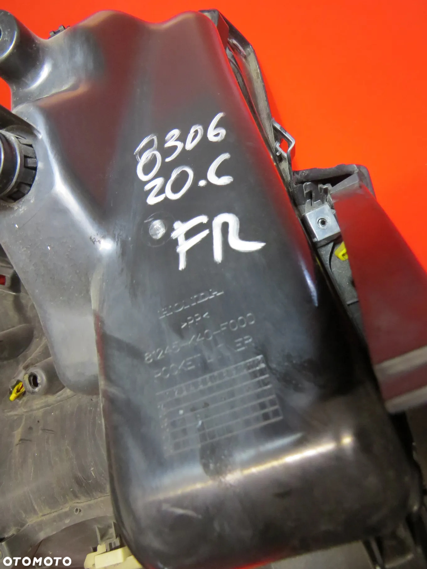 HONDA FORZA FSS 125 2019 kokpit wypełnienie osłona schowek - 8