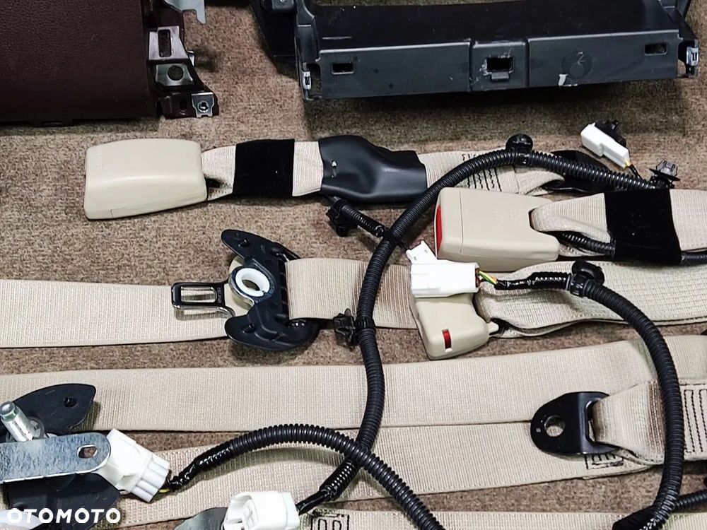 TOYOTA HIGHLANDER USA 20-24r Poduszki Powietrzne AirBag Deska Pasy - 8