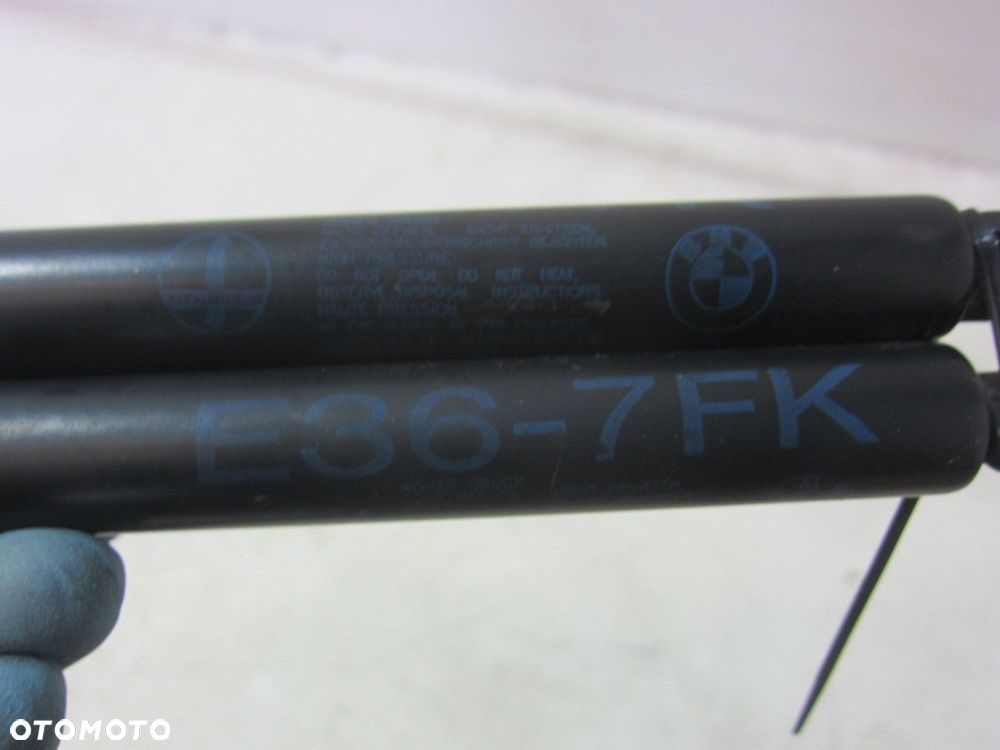 BMW Z3 E36 SIŁOWNIK MASKI TELESKOP KLAPY PRZEDNIEJ PARA KOMPLET 51238397401 - 6