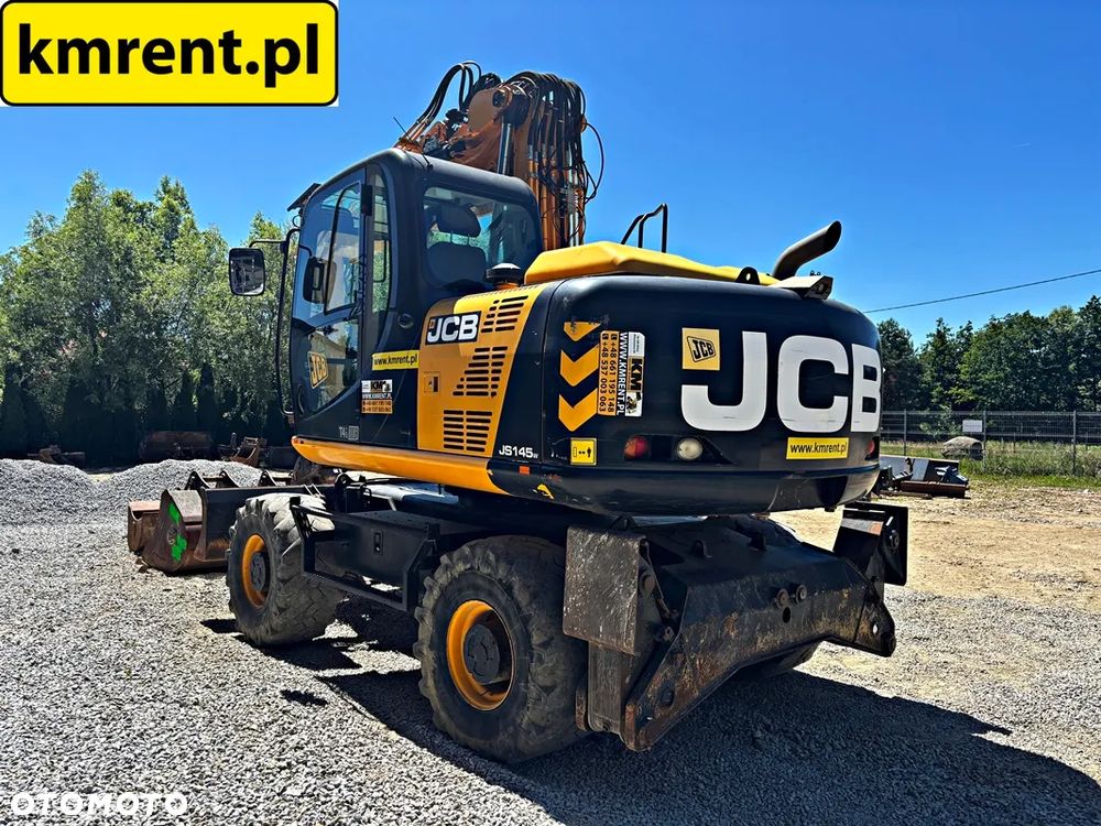 JCB JS 145 WTT4 I KOPARKA KOŁOWA 2016R. | S 130 160 313 315 CAT KOMATSU PW 140 - 21