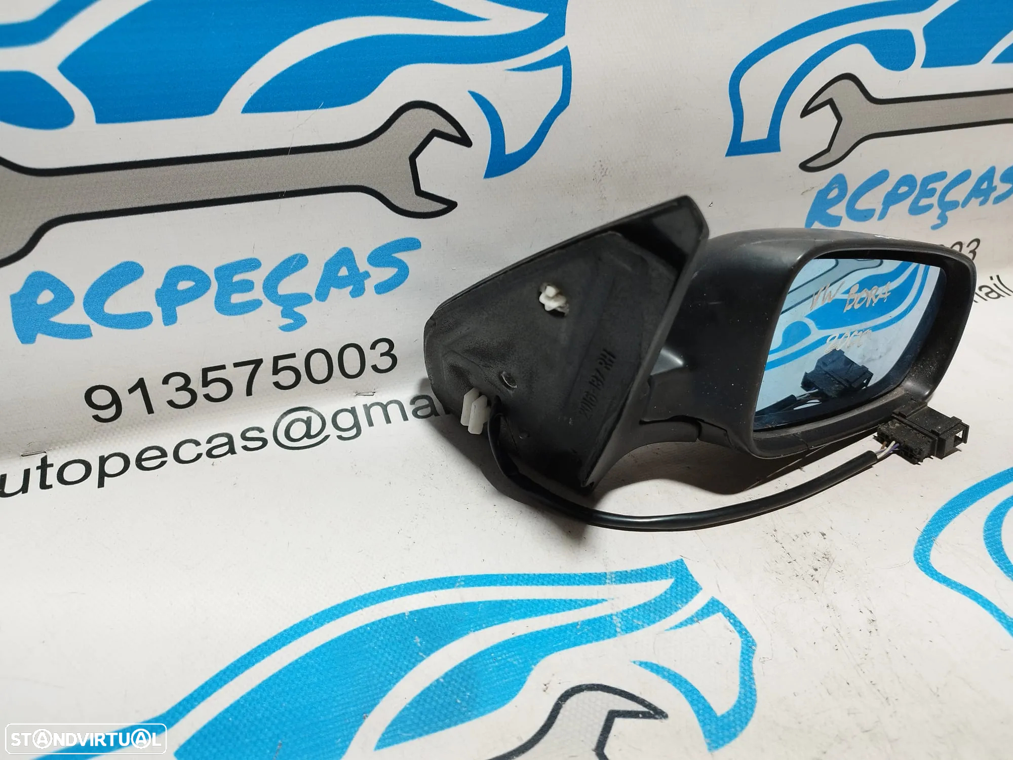 ESPELHO RETROVISOR DIREITO VW VOLKSWAGEN BORA 1J1857508D 1J1857508 ELETRICO AQUECIDO ESPELHOS RETROVISORES - 9