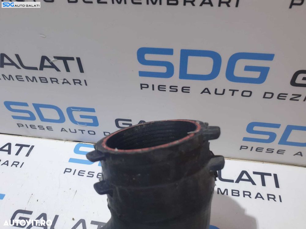 Furtun Conducta Tubulatura  Admisie Aer Turbo Turbina Turbosuflanta Volkswagen Phaeton 3.0 TDI BMK CARA CEXA CEXB 2002 - 2016 Cod 3D0145834T 3D0145834AB - 2