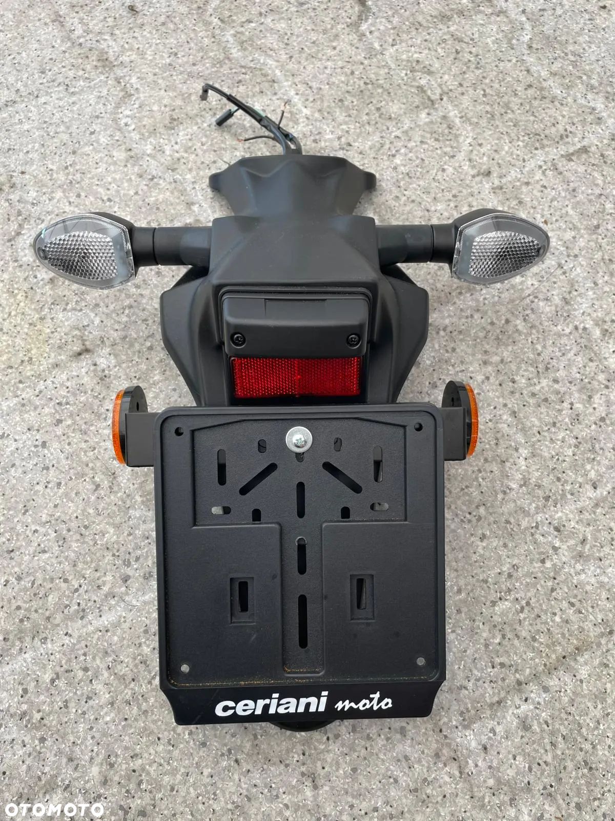 Mocowanie tablicy rejestracyjnej, ogon Suzuki SV 650  (nr1296) - 1