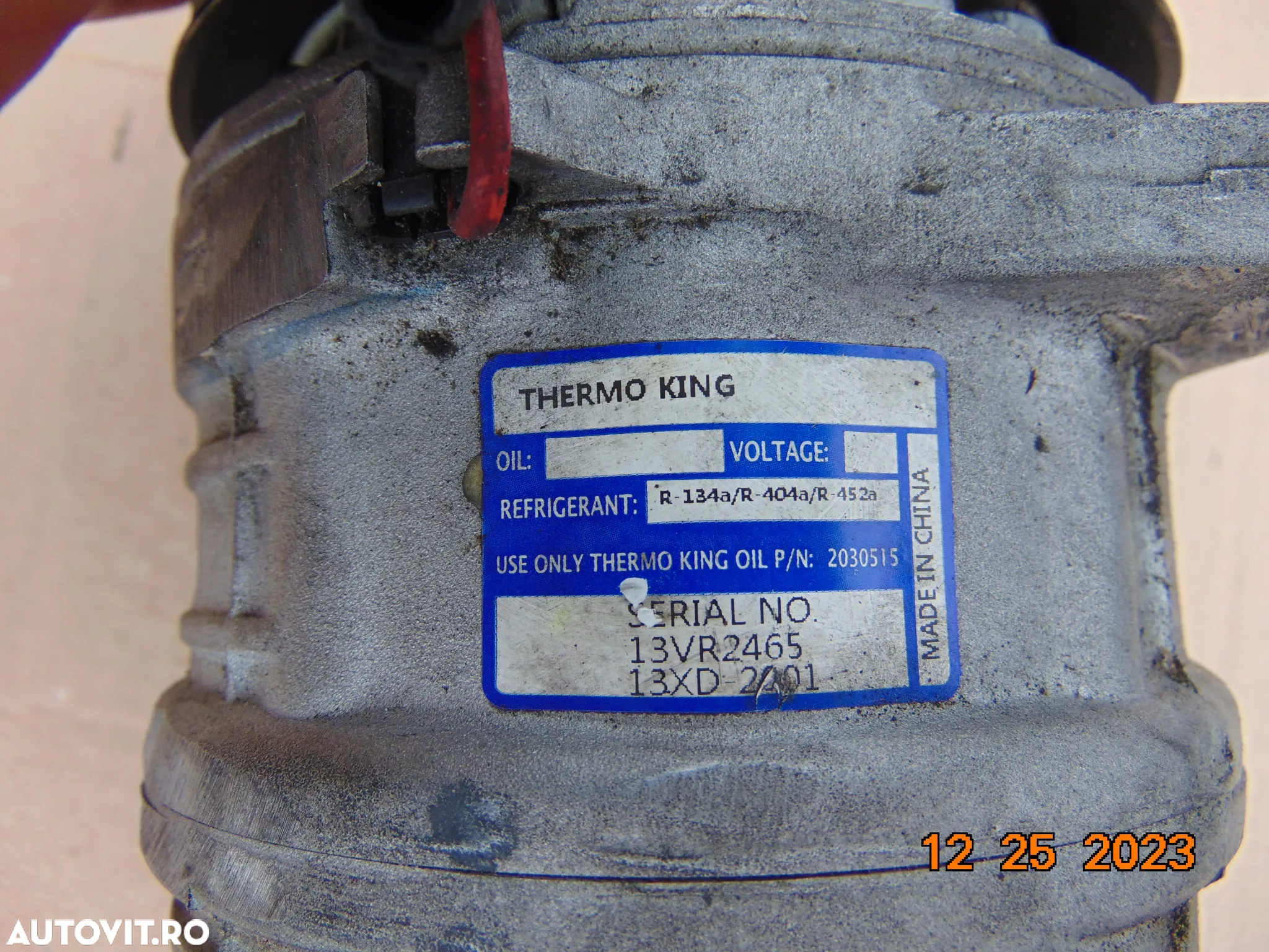 Compresor thermo king compresor racire frigo Renault Trafic 1.6 vivaro nissan nv300 primastar - 4
