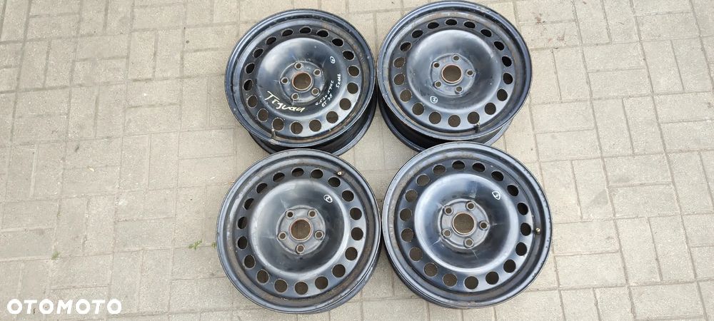 FELGI STALOWE 5x112 6.5Jx17 CALI ET38 VW TIGUAN KOMPLET 4 SZTUKI - 1