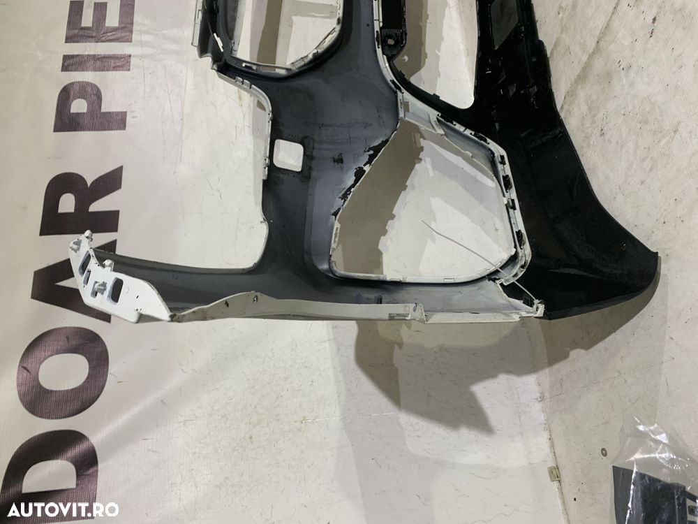 Bara fata BMW X1 F48, facelift, LCI, 2019, 2020, 2021, 2022, 2023, cod origine OE 51117954205, cu gauri pentru spalatori faruri si senzori de parcare (6). - 8