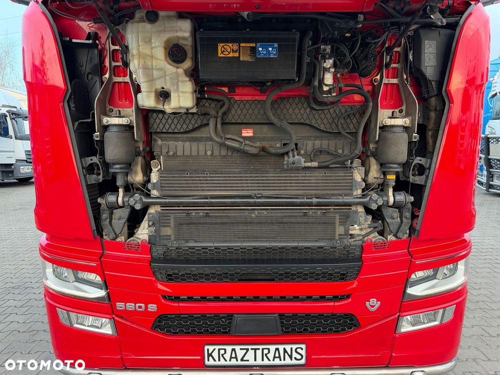 Scania 580s Scania z Niemiec ASO kontrakt serwisowy idealny stan v8 4x2 - 36