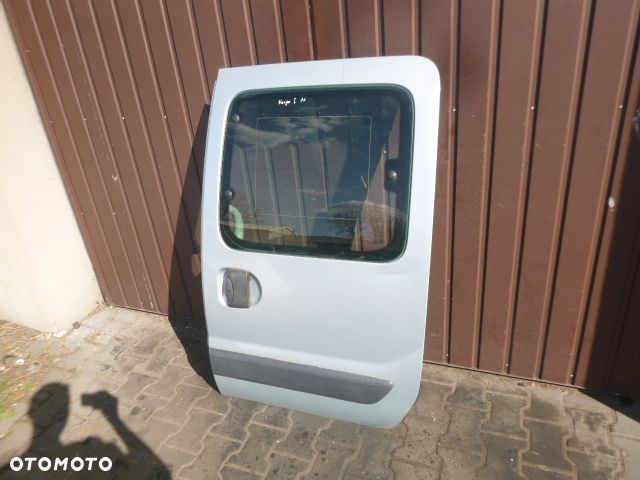 DRZWI LEWE BOCZNE PRZESUWNE SUWANE KOMPLETNE RENAULT KANGOO I LIFT KOLOR TEB64 03-08 - 5