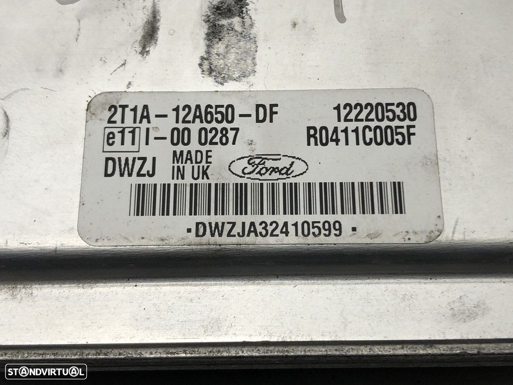 Centralina do motor  Usado FORD TRANSIT CONNECT 1.8 TDCi 2T1A12A650DF 2T1A-12A65... - 4