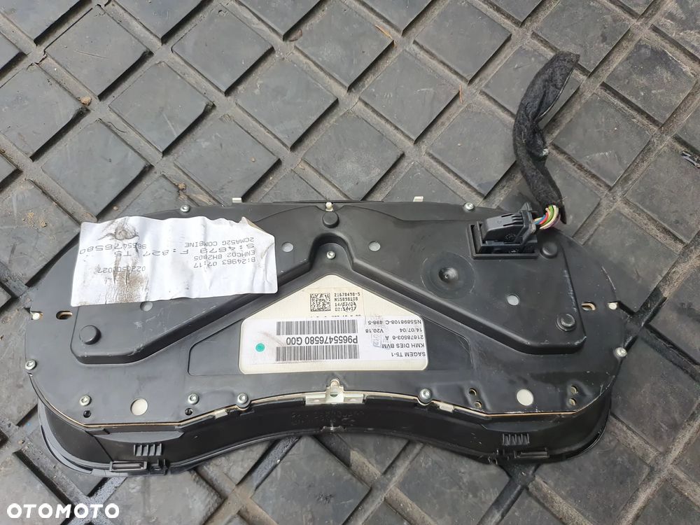 Licznik Obrotomierz 9655476580  Peugeot 307  HDi  EUROPA - 2