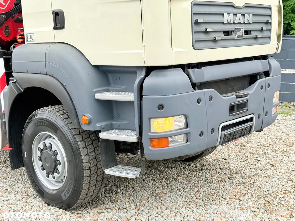 MAN * MAN TGA 18-350 * 4x4 * HDS Fassi 235 CXP * Kiper Wywrotka * Sprowadzony* Bardzo Dobry Stan * - 32