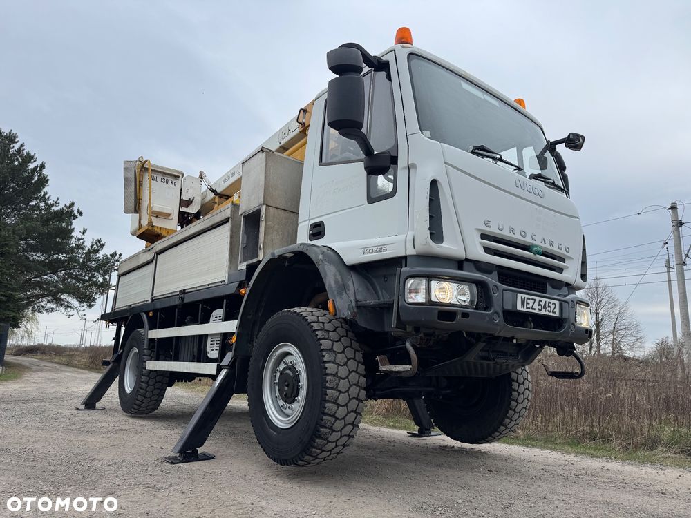 Iveco Eurocargo 140E25 4x4 podnośnik zwyżka wciagarka - 9