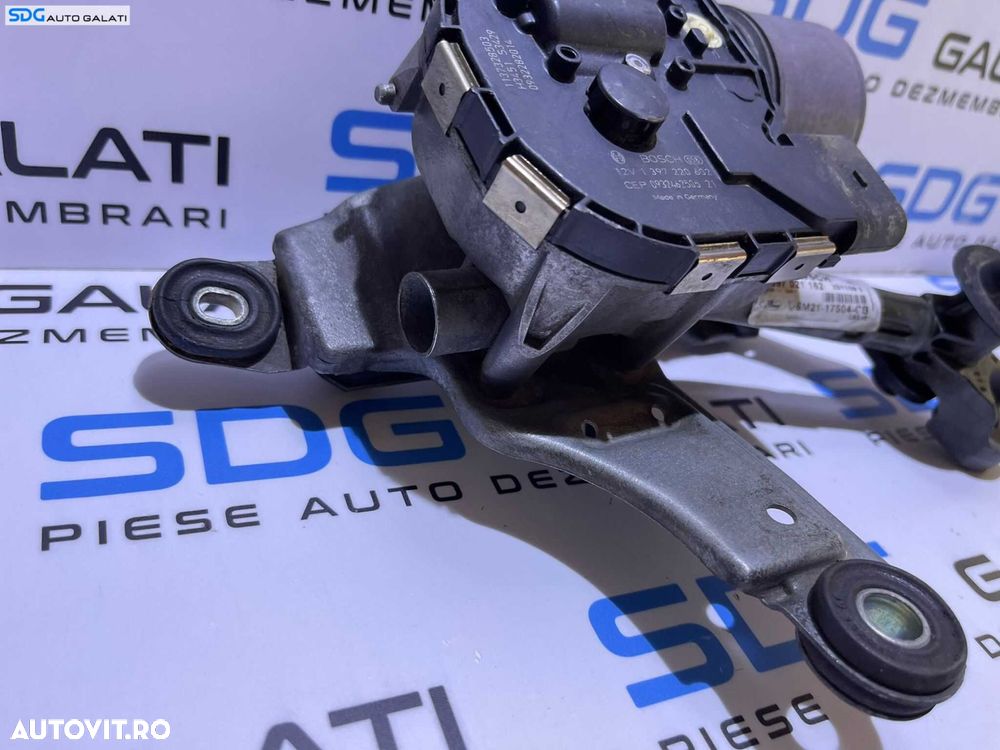 Ansamblu Brat Brate cu Motoras Stergator Stergatoare Parbriz Stanga Ford Galaxy 2 2006 - 2014 Cod 1397220602 3397021162 6M21-17504-CB - 4