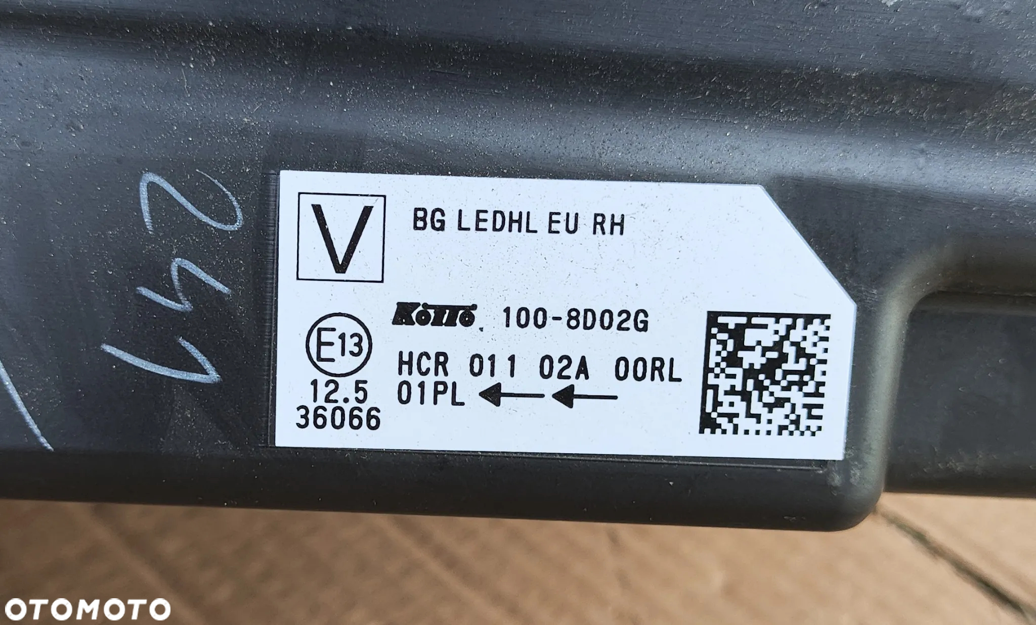 NISSAN QASHQAI J12 FULL LED LAMPA PRAWA PRZÓD - 5