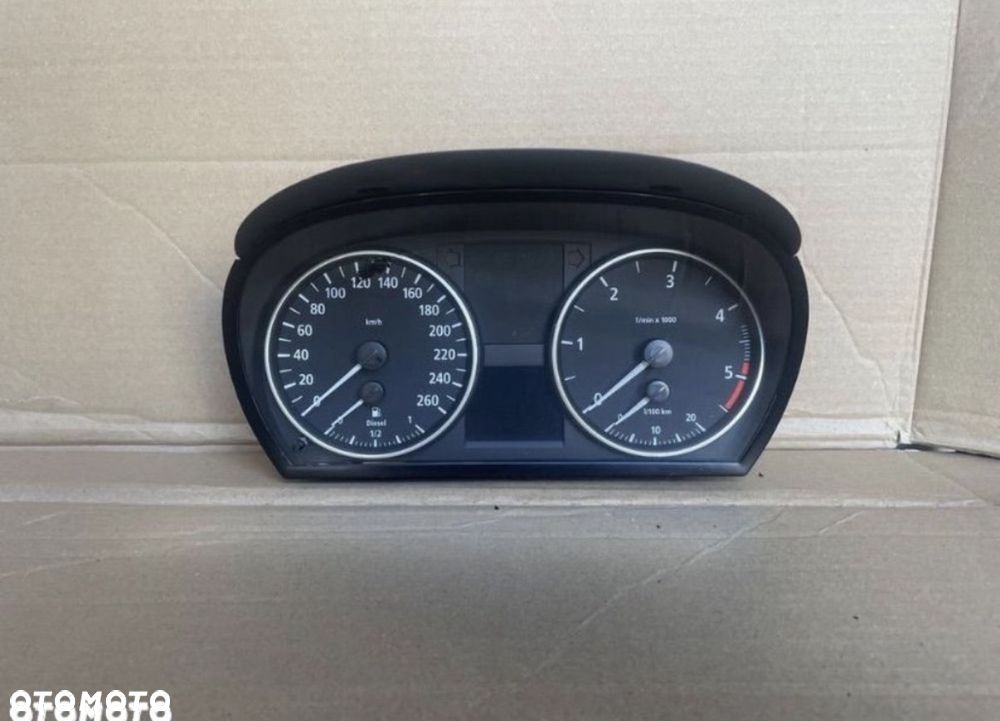 6974659 licznik zegary bmw e90 e91 - 1