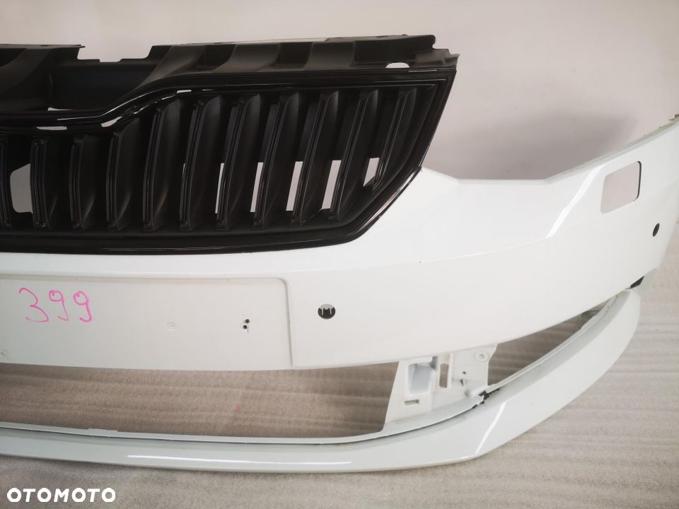 SKODA FABIA III 14- 6V0 NA SPRYSKI + 4 x PDC ZDERZAKA PRZEDNI PRZÓD NR AUKCJI NZ399 - 8