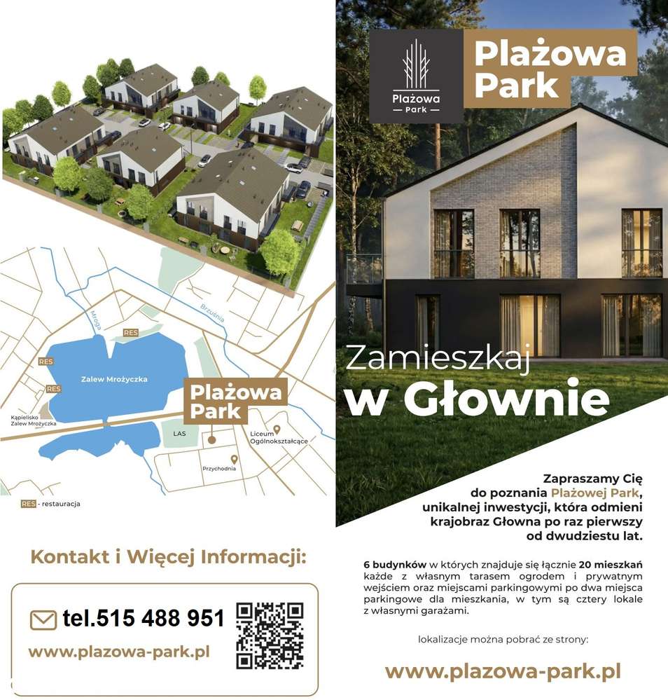Nowe dwupoziomowe mieszkanie 4 pokoje z ogródkiem Głowno -odbiór 2026