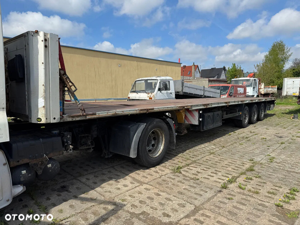 Schmitz Cargobull platforma - wzmacniana podłoga - ocynk - mega