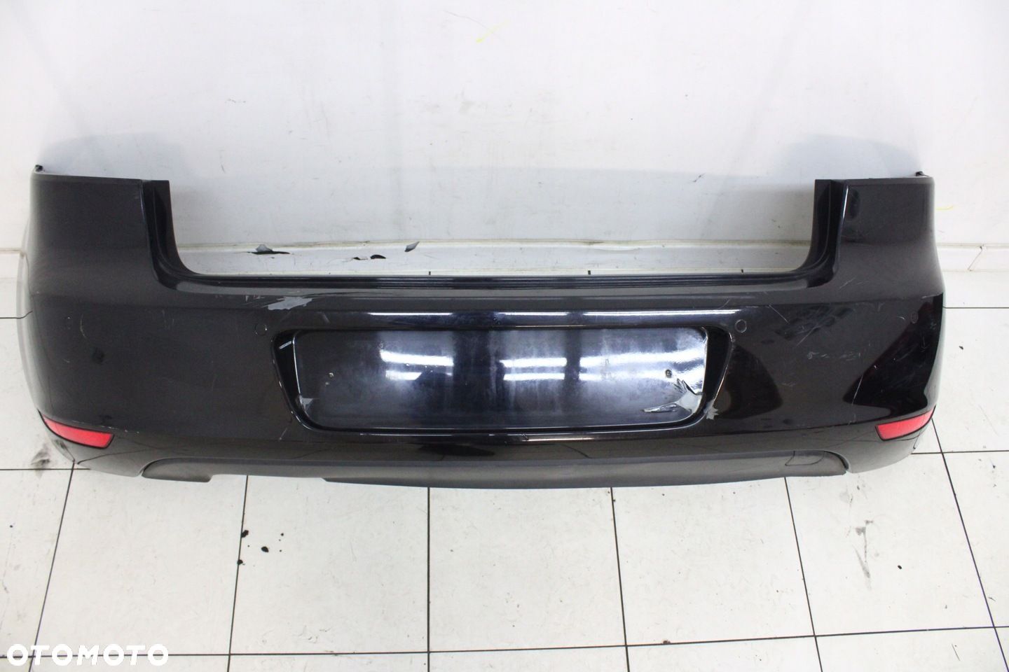 VW GOLF VI HB 08R- ZDERZAK TYŁ TYLNY PDC LC9X - 1