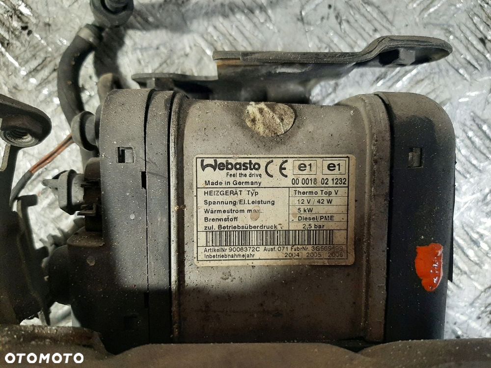 VW TOURAN I 1.9TDI 03R WEBASTO OGRZEWANIE - 11