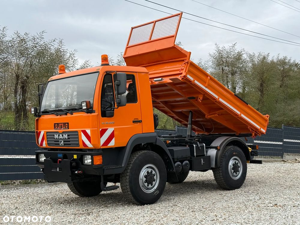 MAN * MAN 10-220 * Wywrotka Kiper Meiller * 4x4 * Zimowe Utrzymanie * Unimog * - 12