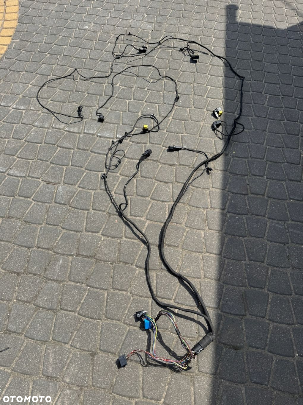 INSTALACJA WIĄZKA PRZÓD PRZEDNIA LAMP HALOGENY MERCEDES ACTROS MP 4 - 3