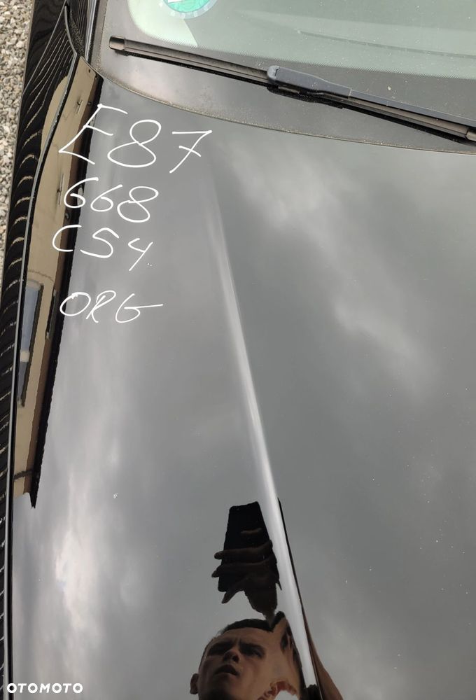 MASKA POKRYWA SILNIKA BMW E81 E82 E87 E88 668 SCHWARZ II ORG LAKIER C54 - 2