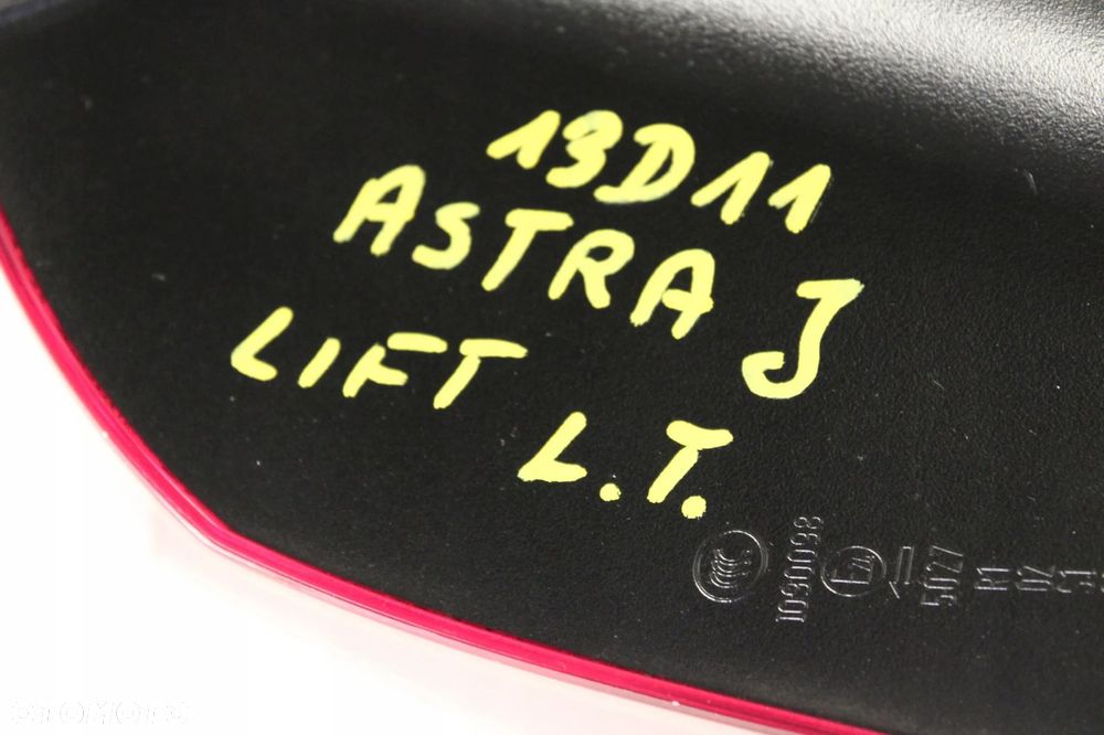 OPEL ASTRA J HB 09R- LAMPA LEWY TYŁ LEWA TYLNA - 9