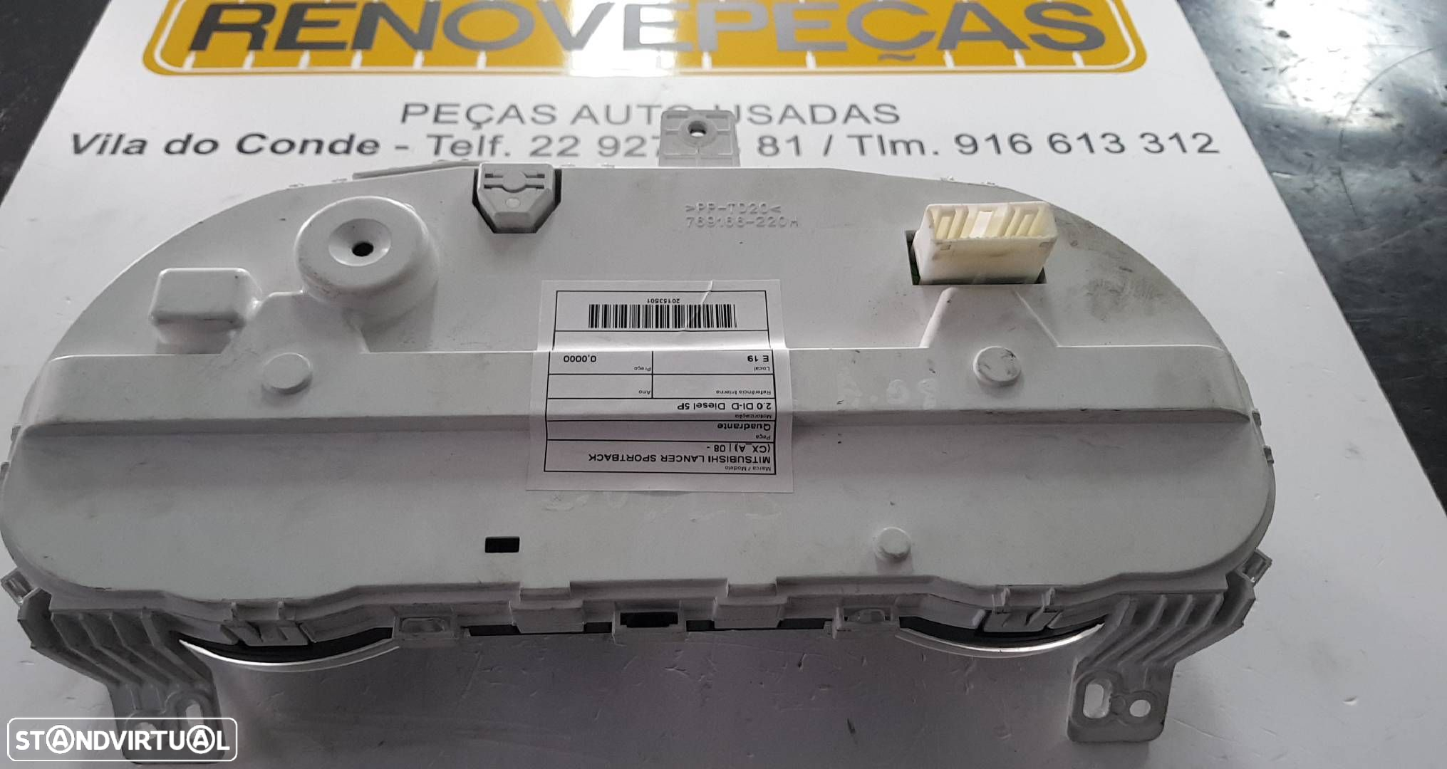 Quadrante / Conta Rotaçoes Mitsubishi Lancer Viii Sportback (Cx_A) - 3