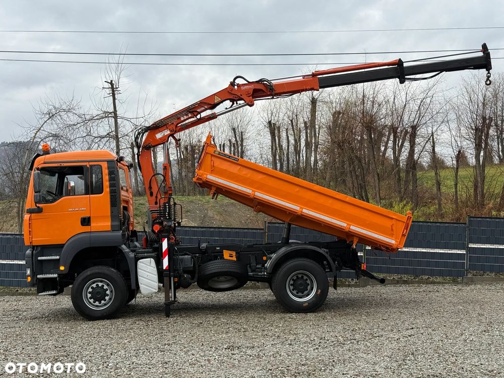 MAN * MAN 18 480 * KIPER WYWROTKA * 4x4 * HDS ATLAS 85* STAN BARDZO DOBRY * Sprowadzony - 16