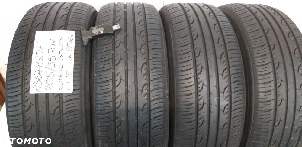 K364450E Komplet 205/55R17 Kumho Solus KH-25 dot.3516 - 1