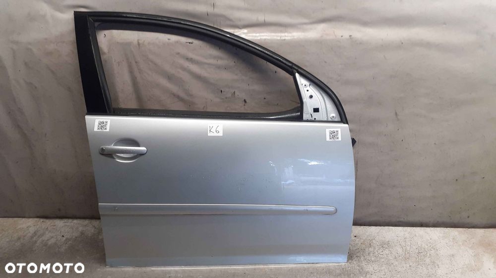 ! DRZWI PRZÓD PRZEDNIE VW VOLKSWAGEN JETTA GOLF V 5 HB LA7W SREBRNY - 1
