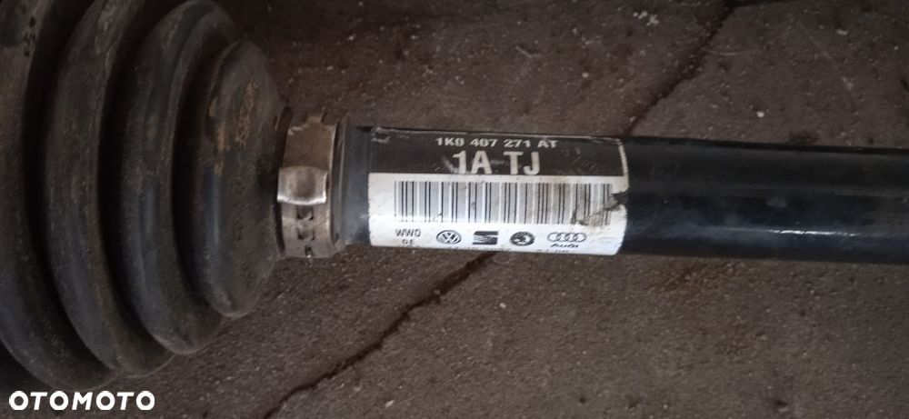 Półoś  lewa Audi A3 8P 1K0407271AT - 3