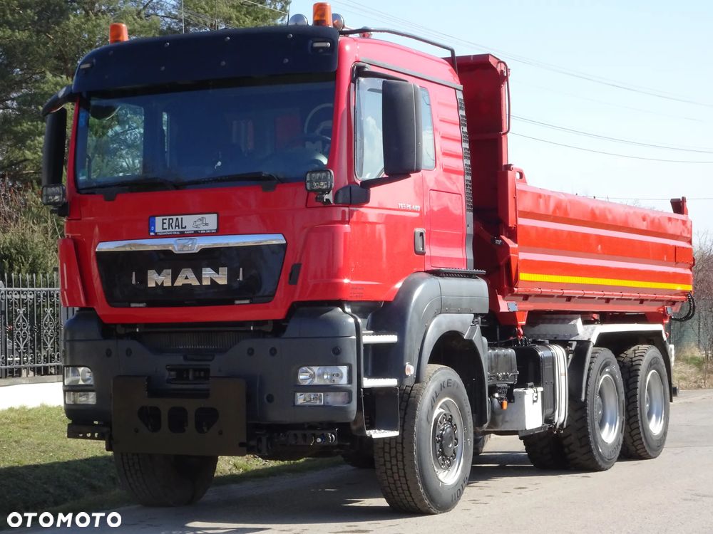MAN TGS 26.480 6X6  Kipper 3-stronny Hydroburta stan idealny - 1