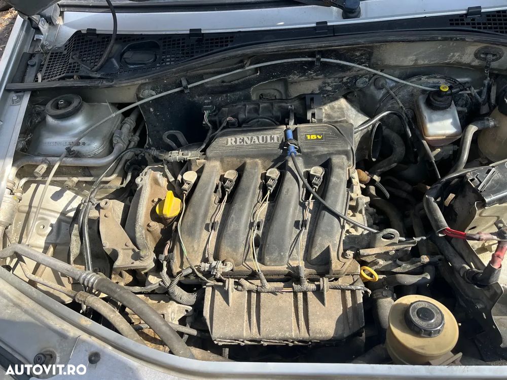 Motor Dacia Logan 1 2006 1,6 16V valve rulaj 178.000 km - 3