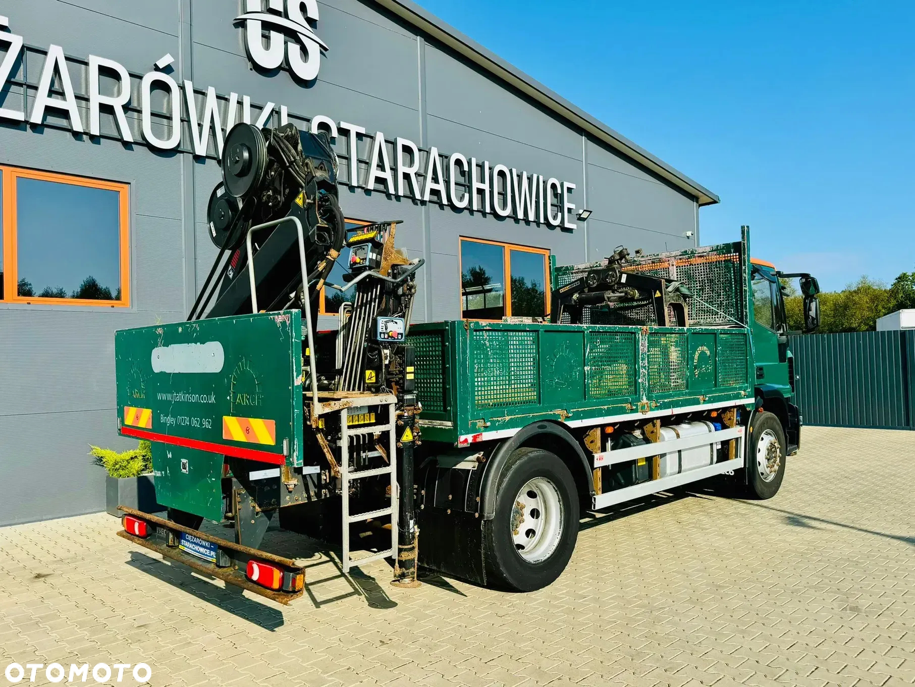 Iveco Iveco Eurocargo 180E25 // 4x2 // skrzynia + HDS żuraw HIAB dzwig - 10