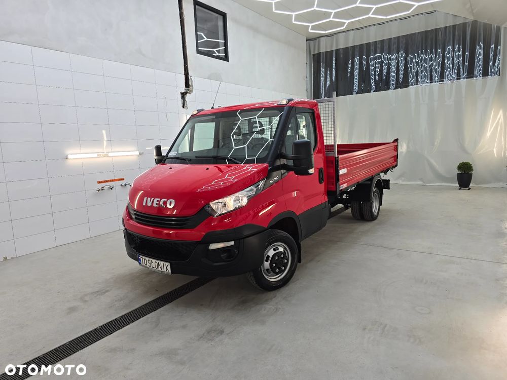 Iveco DAILY 50C15 2 Tyś km WYWROTKA 3 STRONNA ROMCAR BLOKADA MOSTU SALON POLSKA STAN NOWY NOWY NOWY - 11