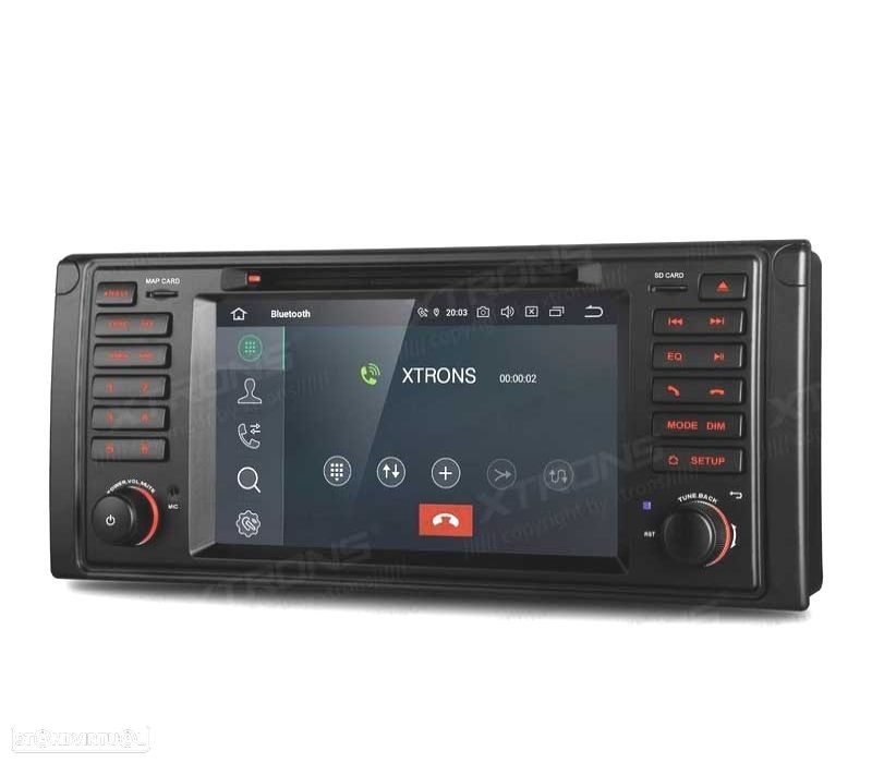 AUTO RADIO GPS ANDROID 12 TACTIL 7" PARA BMW E39 E38 - 5