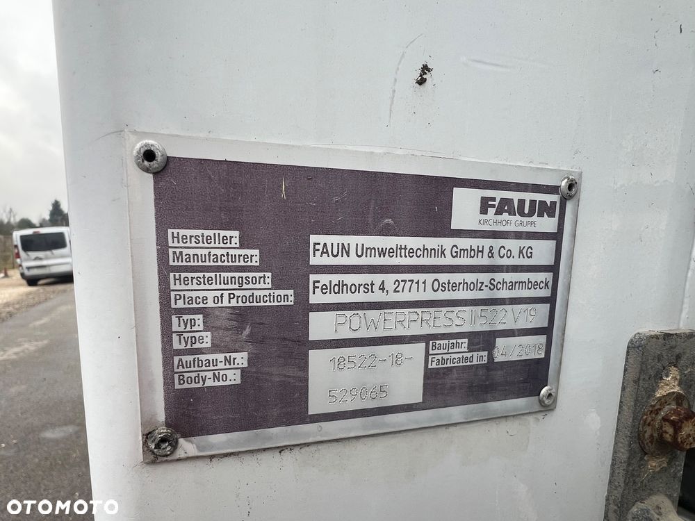 Mercedes-Benz AROCS 2536 eur6 FAUN VARIOPRSS 522 - 14