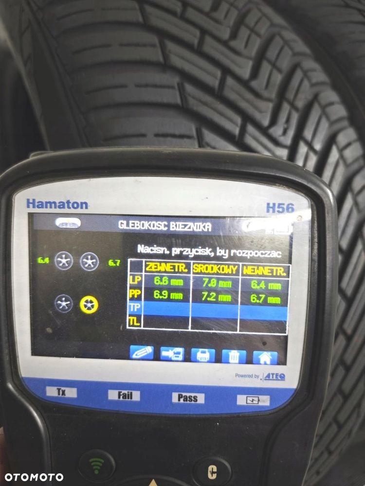 2x 215/50R19 continental 2022 opony cało 6mm 51518 - 7