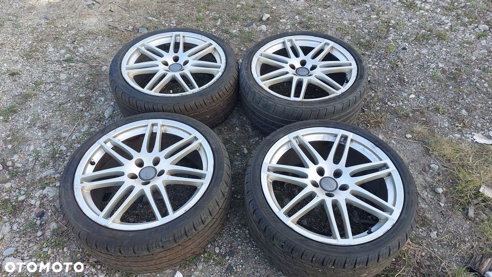 FELGI AUDI RONAL SPEEDLINE 8.5Jx19 ET 43 5X112 8K0601025CJ KOMPLET 2 OPONY - 1
