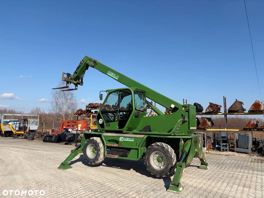 Merlo Roto 38.16 + kosz ładowarka teleskopowa obrotowa - 9